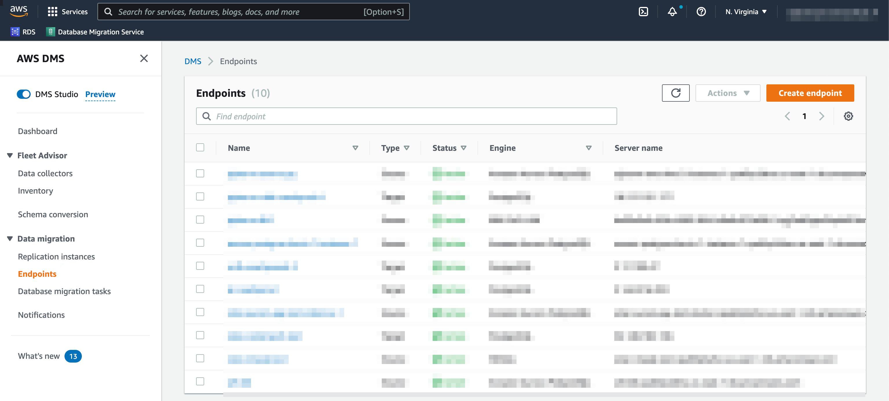 AWS-DMS-Create-Endpoint