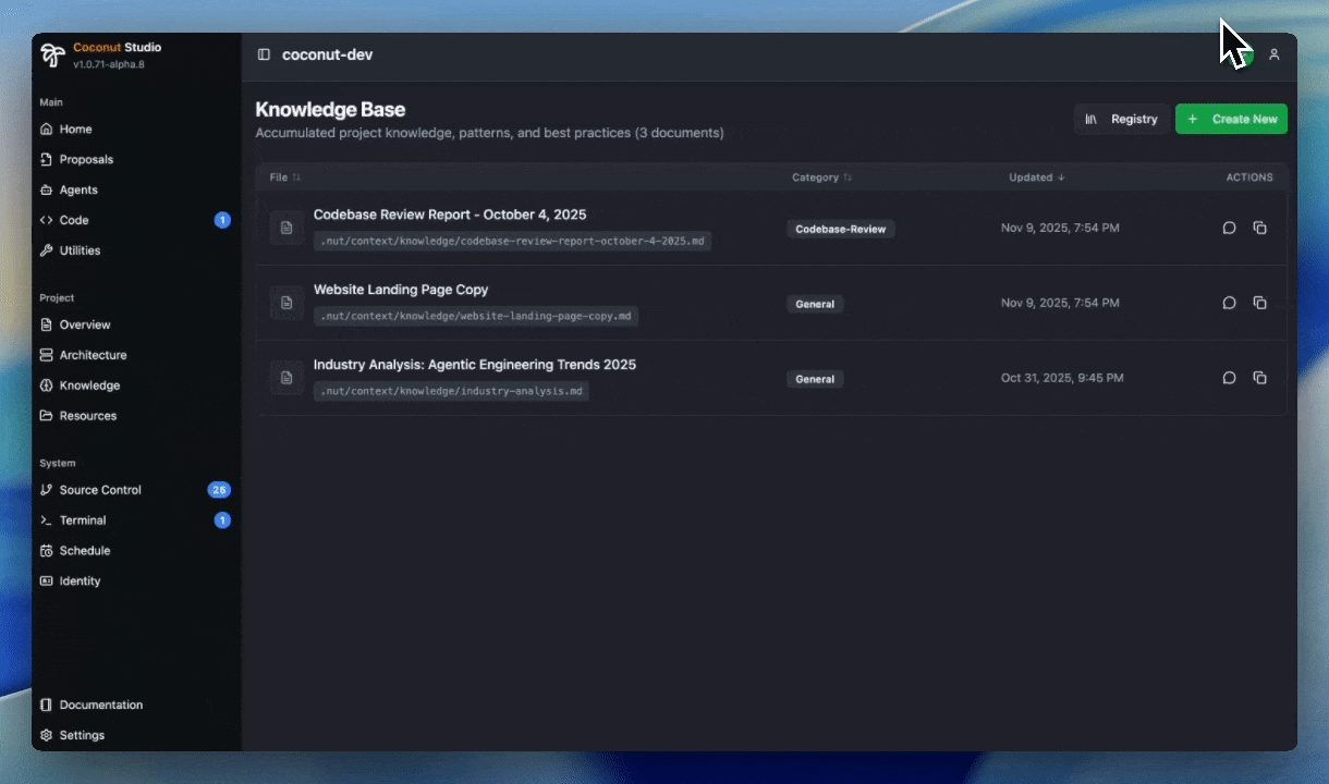 the coconut assistant