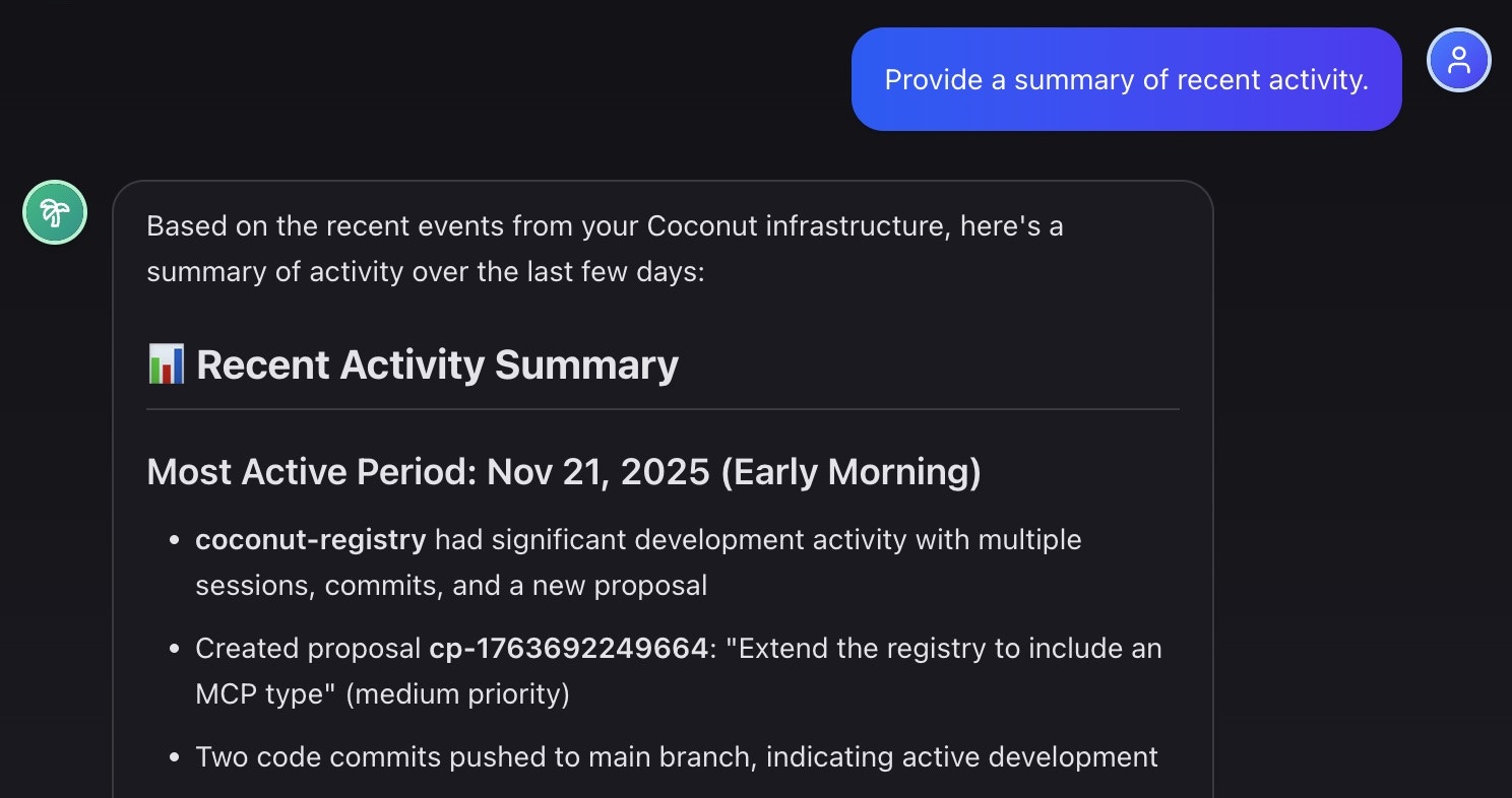 coconut insight response