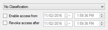 Date/time Controls