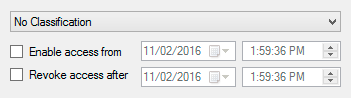 Date/time Controls