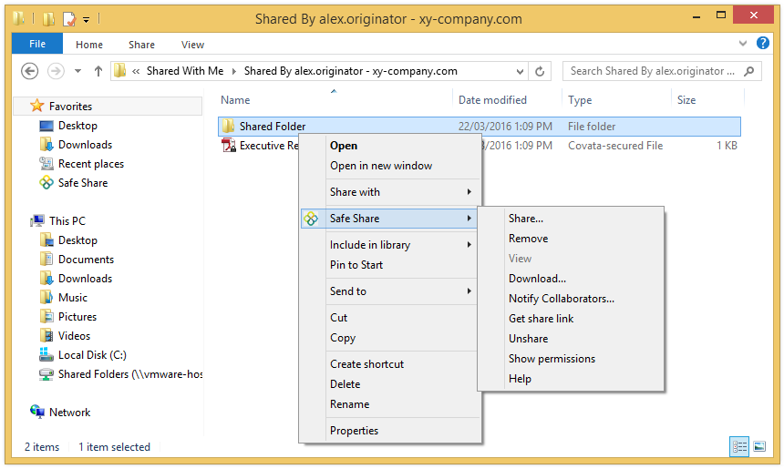 Identifying a item's permissions