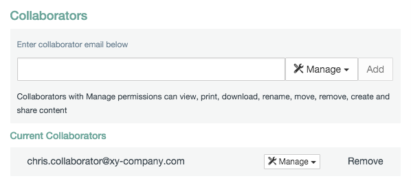 Added collaborator