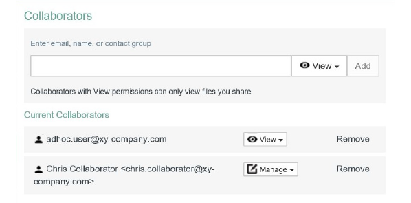 Added collaborator