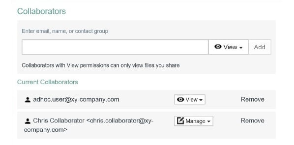 Added collaborator