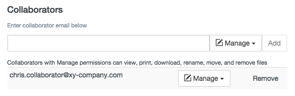 Added collaborator