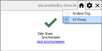 Auswahl einer Organisation