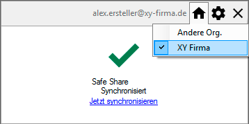 Auswahl einer Organisation