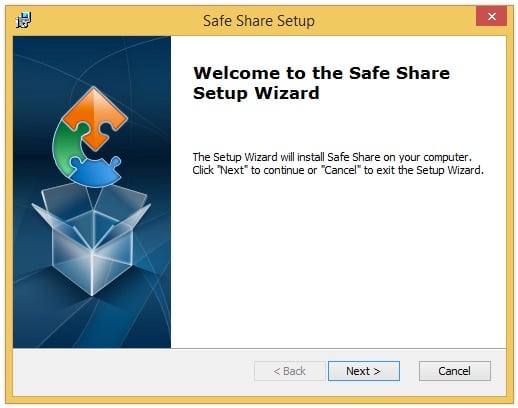 Setup Wizard - start
