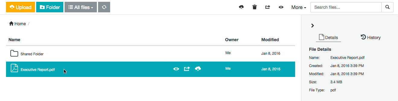 Selecting an item as its owner