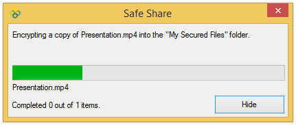 Encrypting message