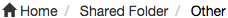 Breadcrumb
