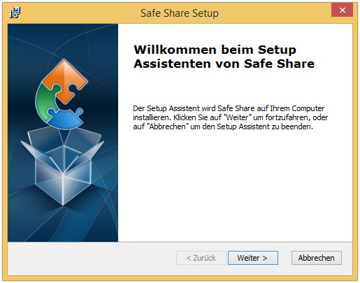 Setup-Assistent - Start