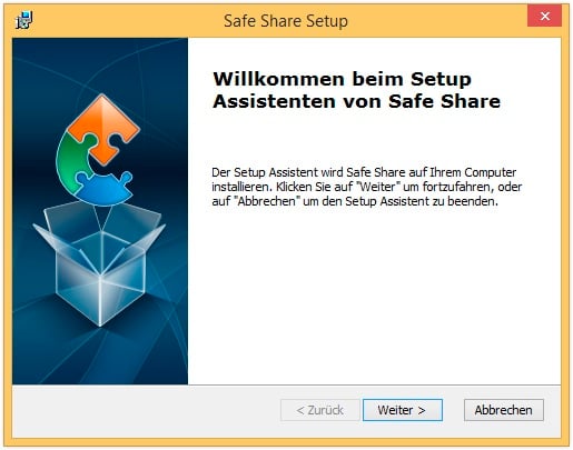 Setup-Assistent - Start