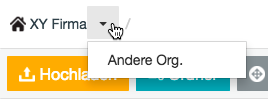 Auswahl einer Organisation