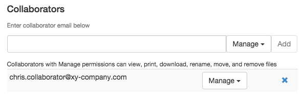 Added collaborator