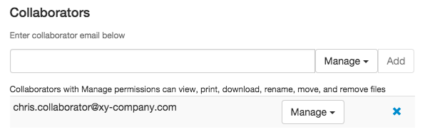 Added collaborator