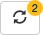 Refresh button with number