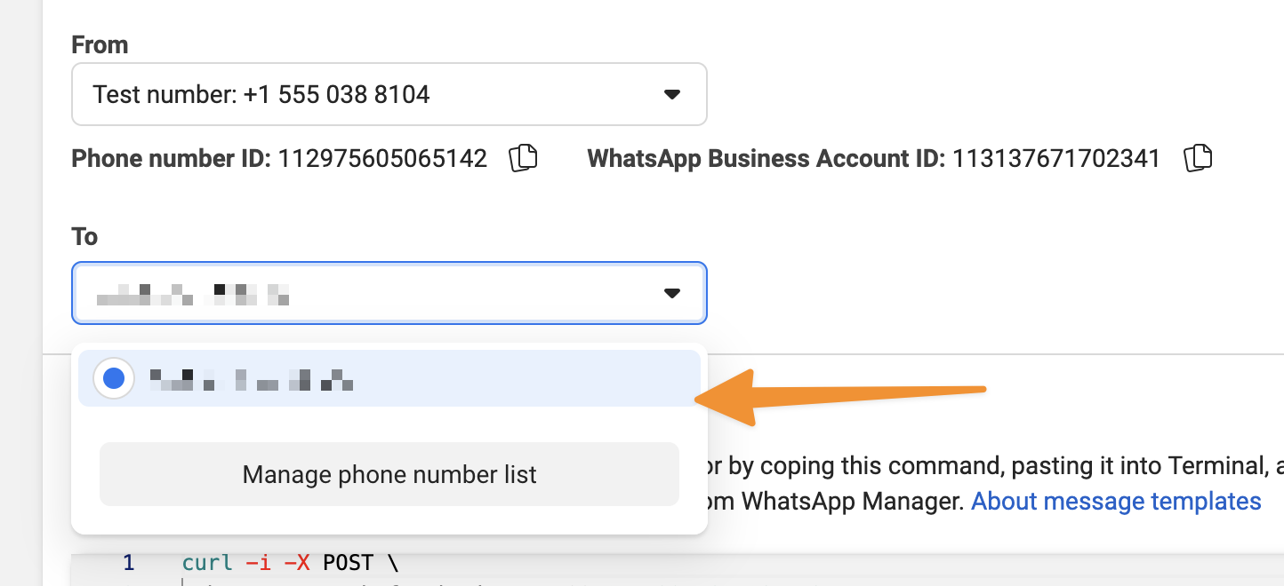 WhatsApp allow list