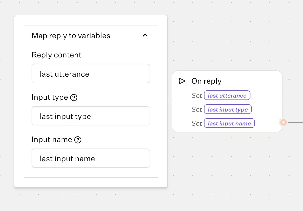 On New Message event in Typebot editor