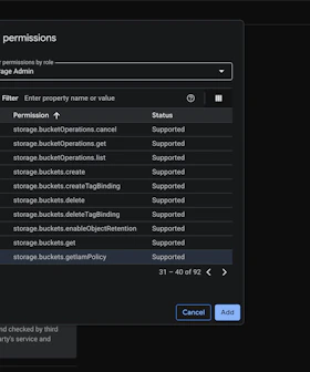 Add permissions