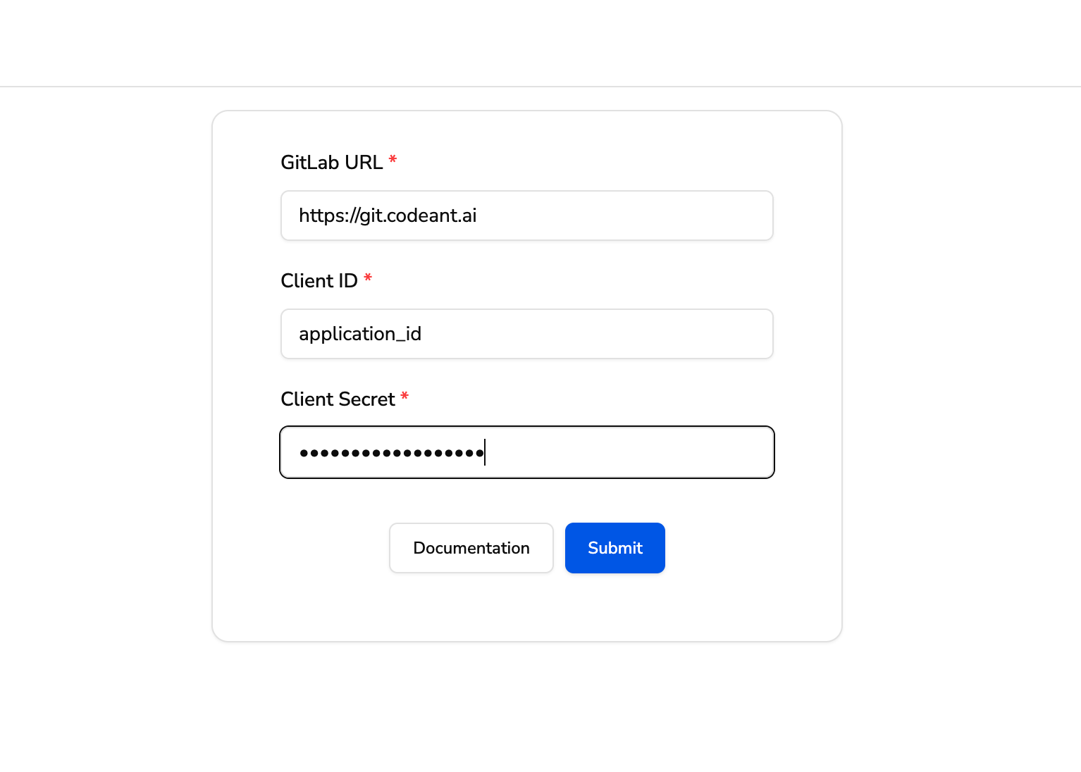 CodeAnt Configuration