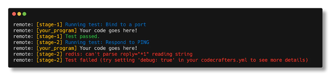 How do I debug test failures? - CodeCrafters