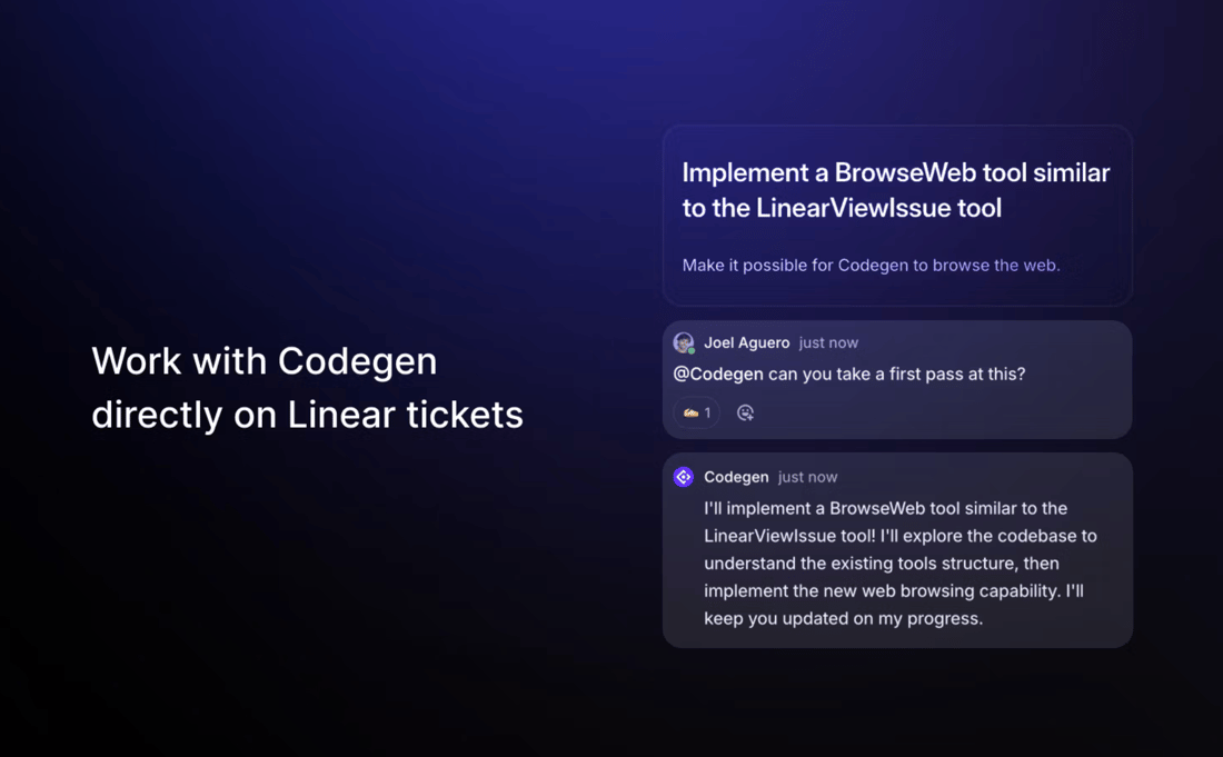 Codegen - The SWE that Never Sleeps