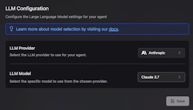 LLM Configuration UI