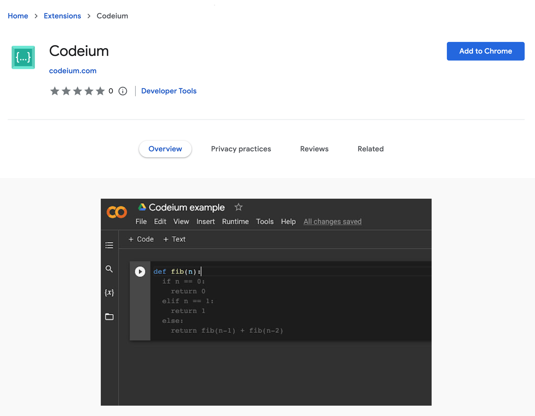 Chrome Web Store