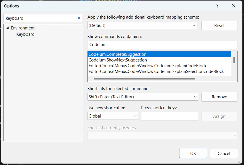 Visual Studio Troubleshooting - Windsurf Docs