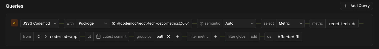Setting up a widget