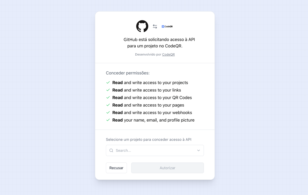 OAuth consent screen
