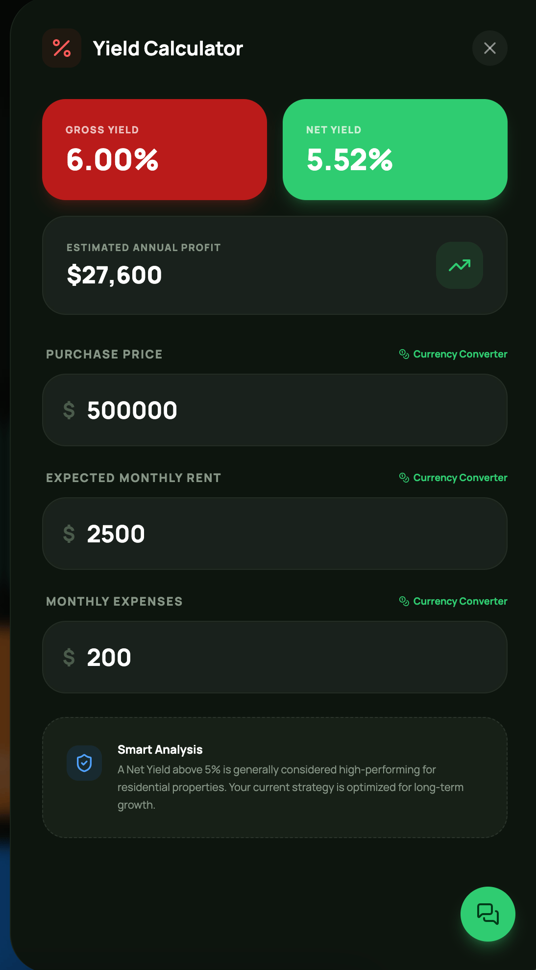 Yield Calculator Yield Calculator