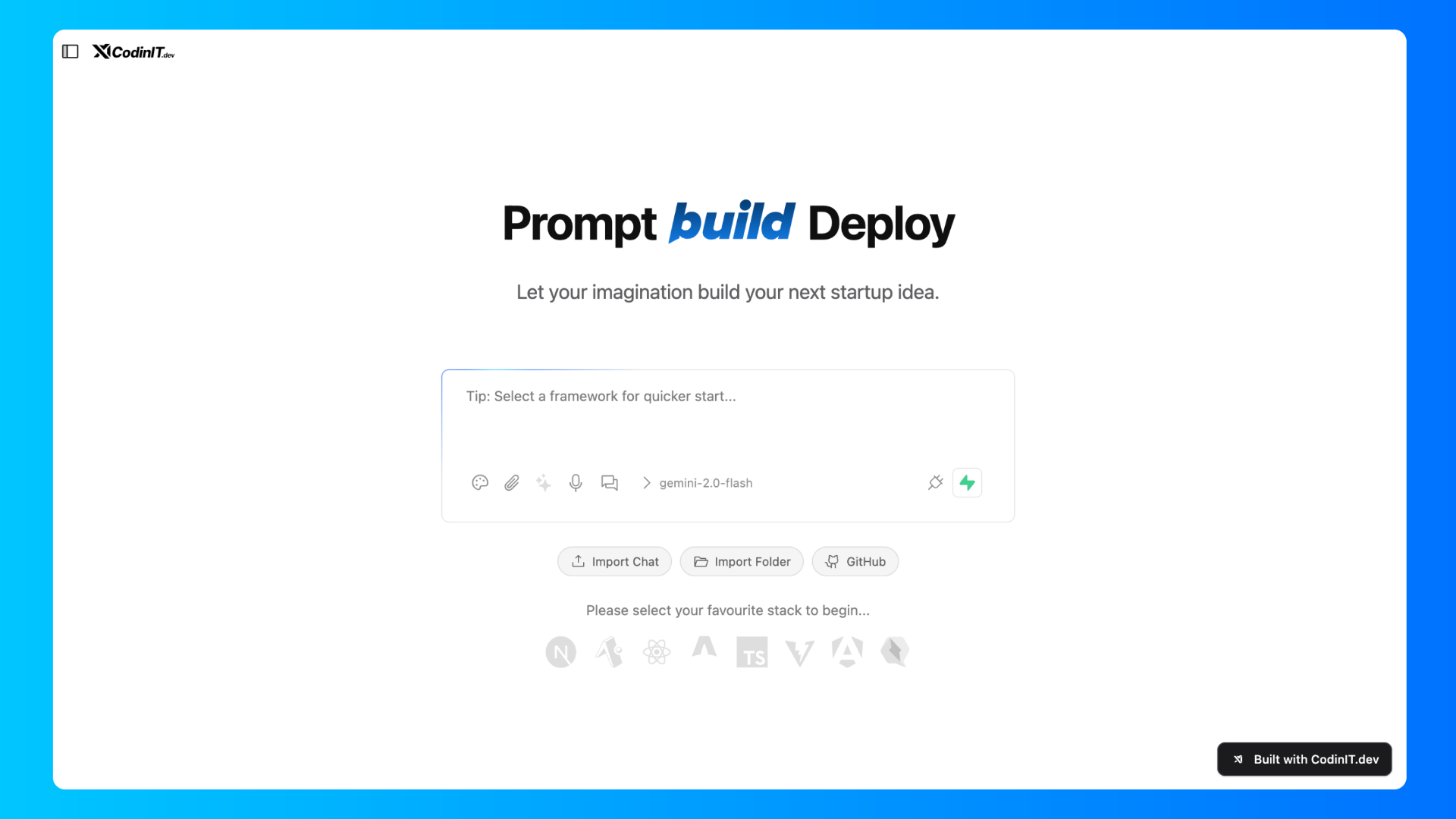 Light mode interface
