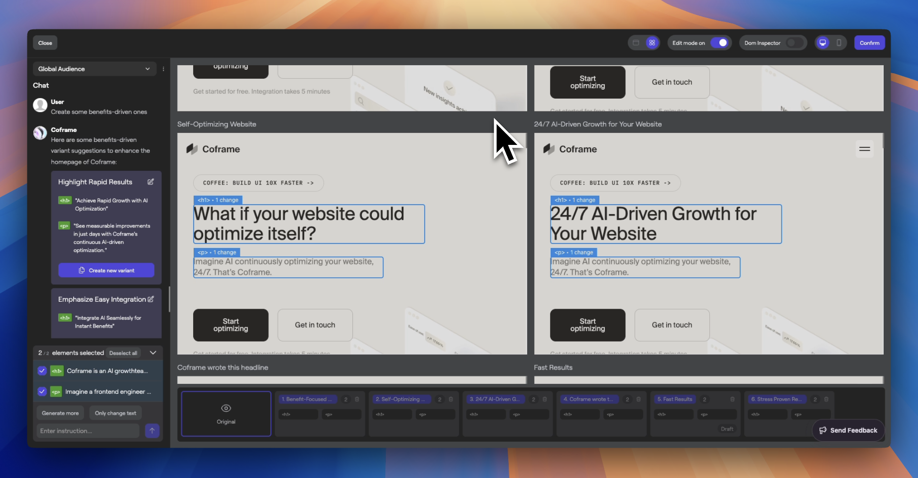 Variant Grid View