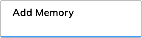 Add Memory Node configuration panel