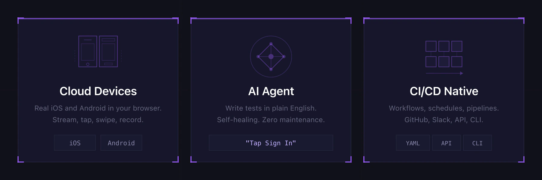 Revyl: cloud devices, AI agent, CI/CD native