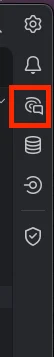 AI Chat icon in the JetBrains tool window bar
