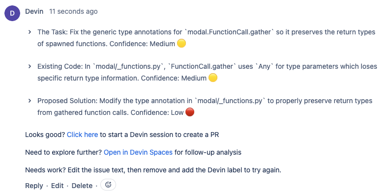 Jira Devin Integration