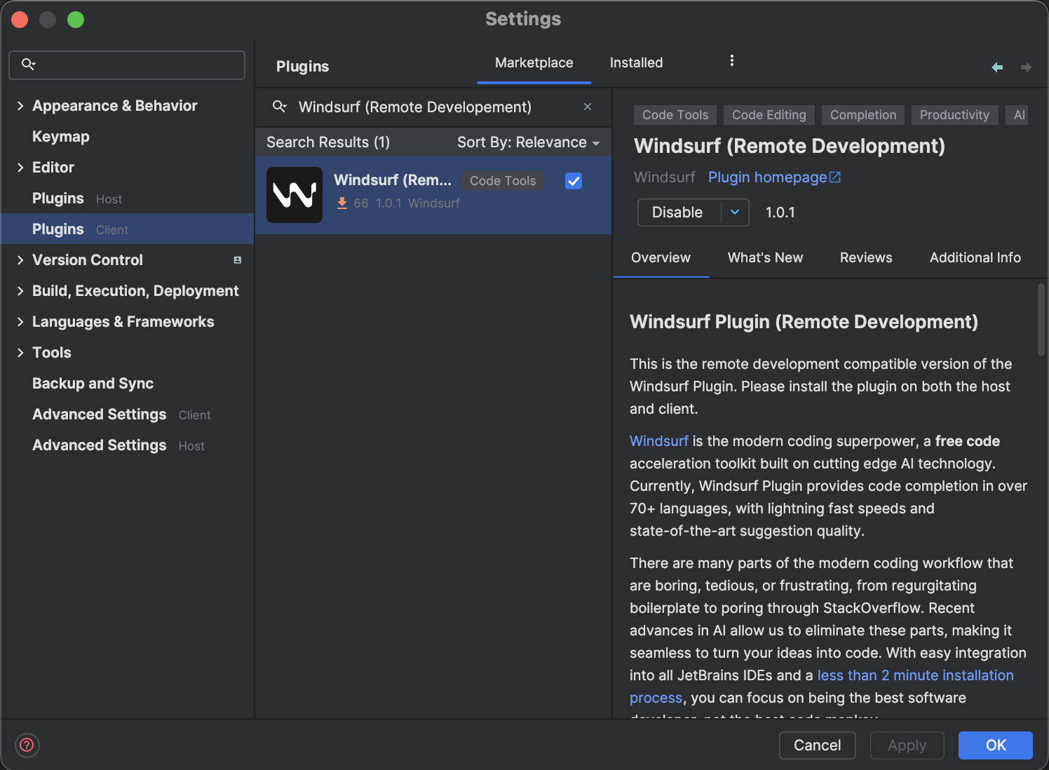 Welcome to Windsurf Plugins - Devin Docs