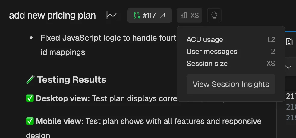 Session Insights - Devin Docs