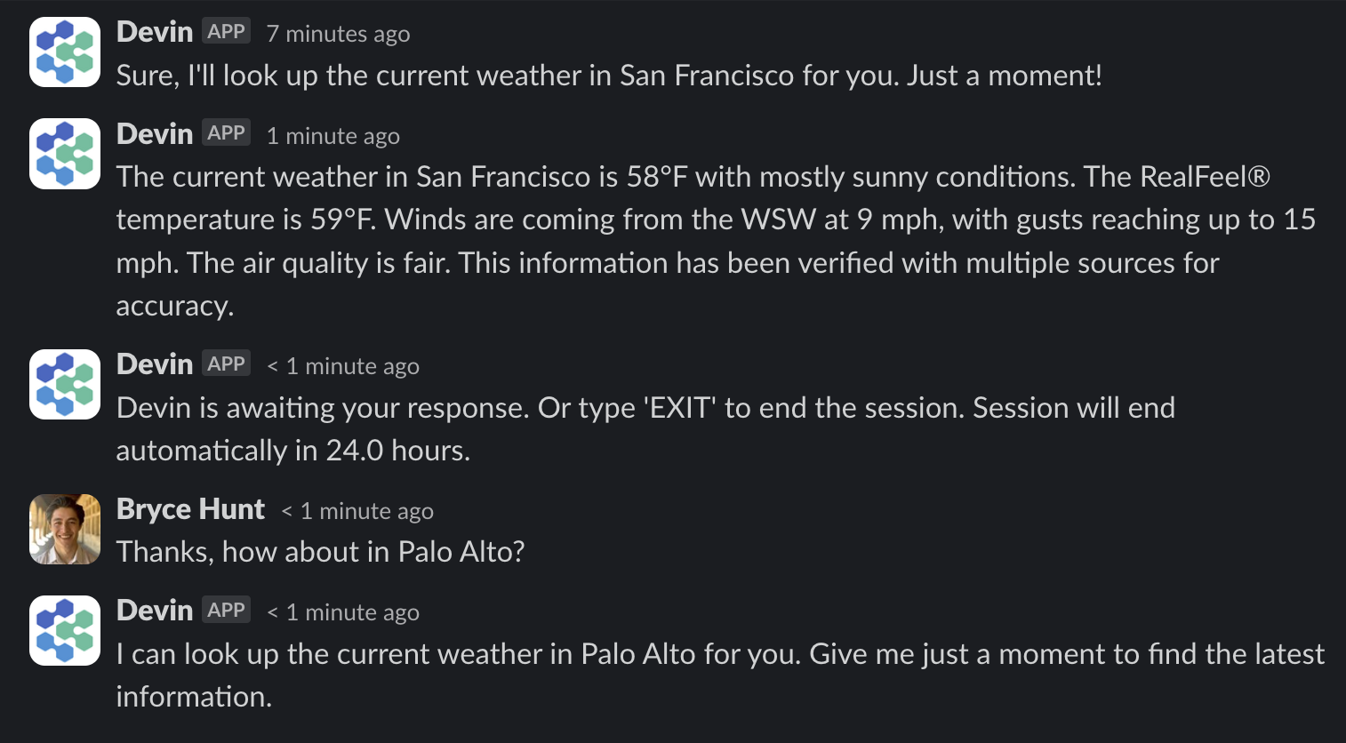 Slack Chat