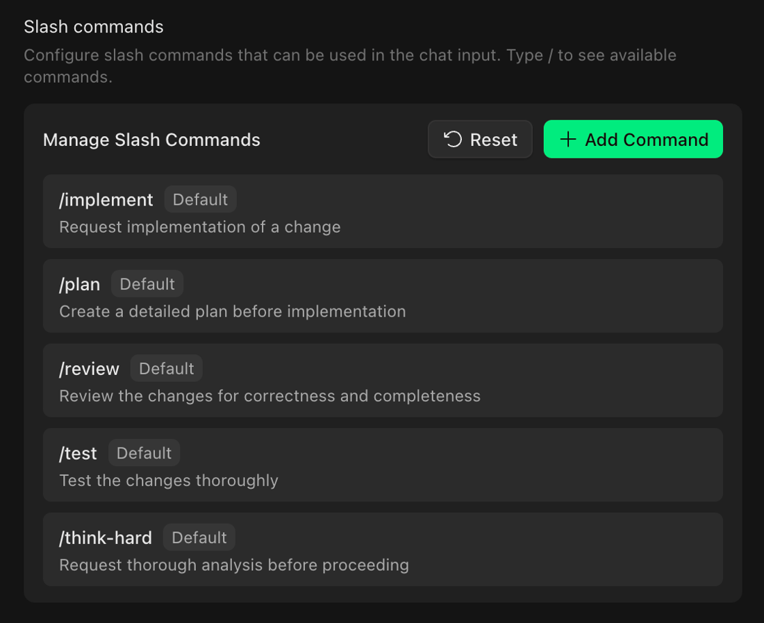 Slash Commands - Devin Docs