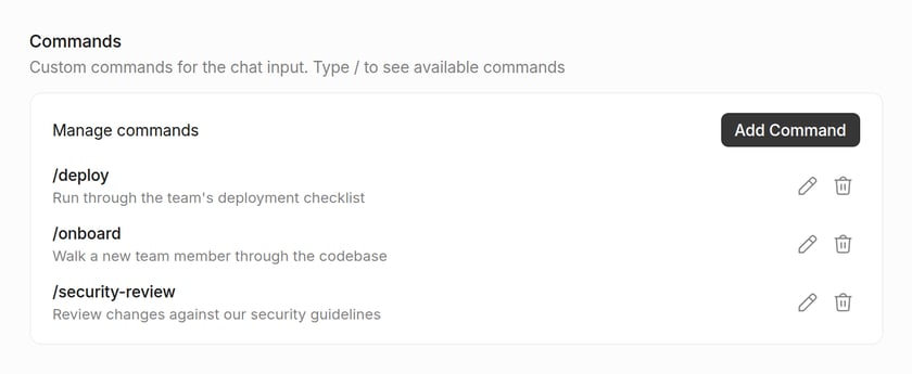 Slash Work Slash Commands - Devin Docs