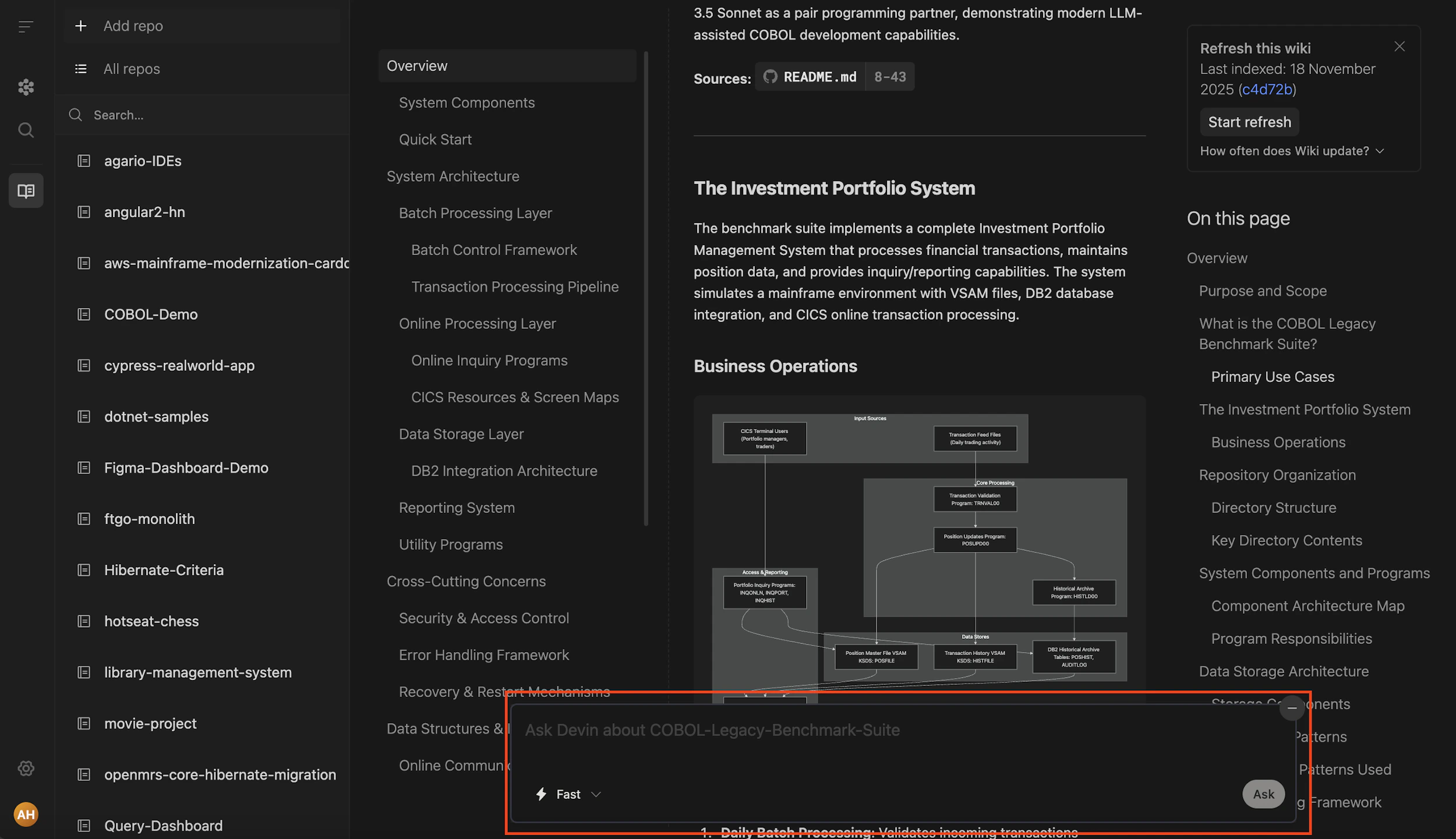 Your First Session - Devin Docs