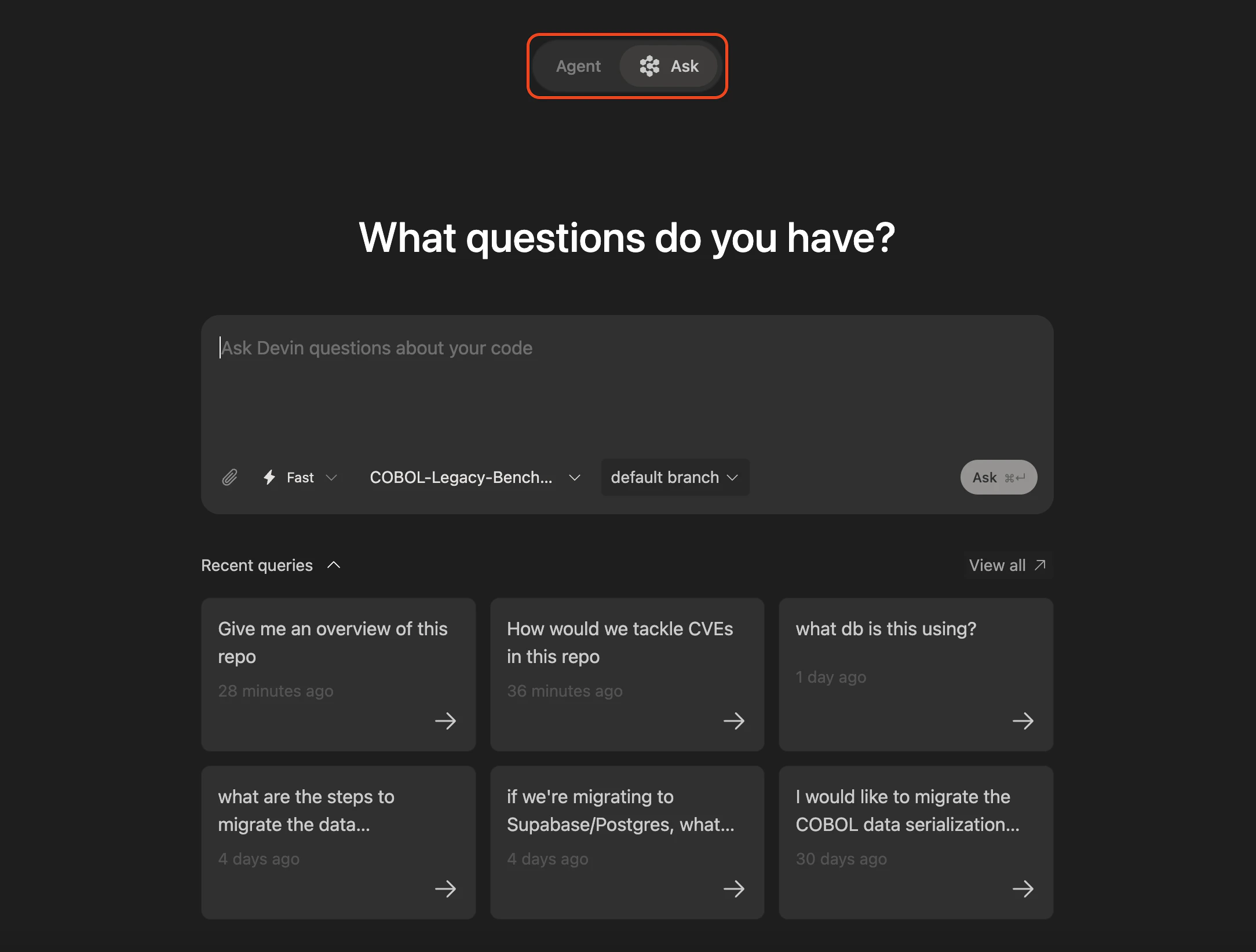 Your First Session - Devin Docs