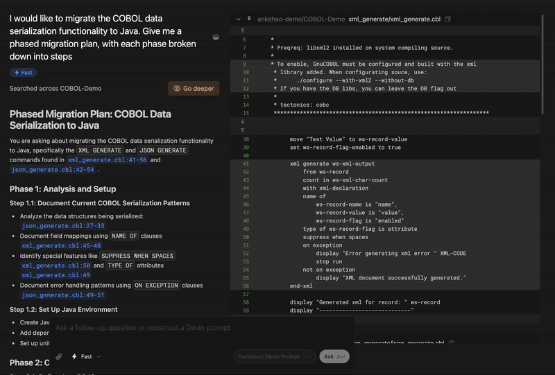 Ask Mode to Agent Mode