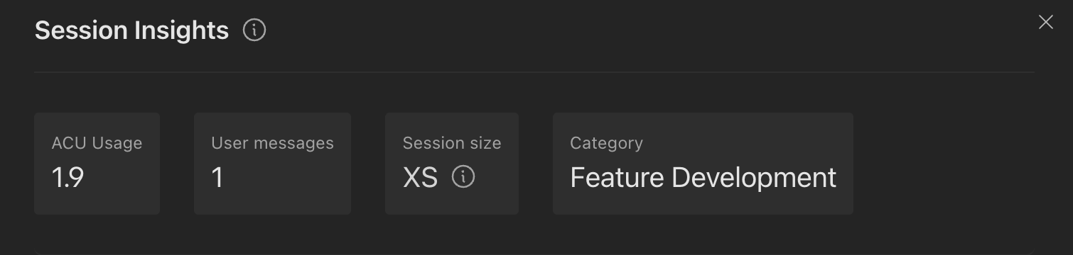 Session Insight Cards