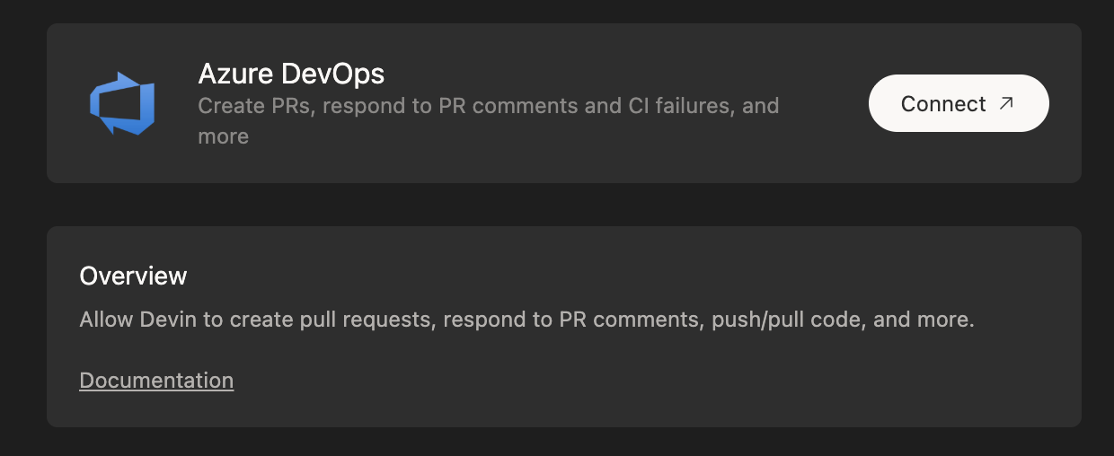 Connect To Azure DevOps